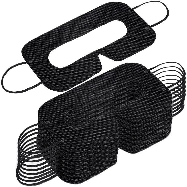 100 PCS higiene protectora negra VR máscara de ojos almohadillas sanitarias desechables para máscara de ojos para vidrio 3D VR