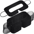 100 PCS higiene protectora negra VR máscara de ojos almohadillas sanitarias desechables para máscara de ojos para vidrio 3D VR