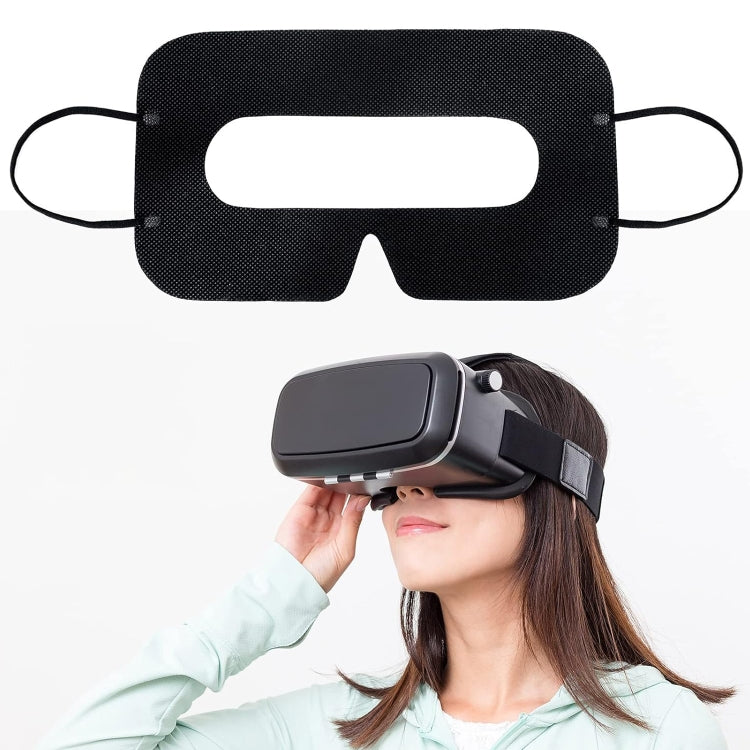 100 PCS higiene protectora negra VR máscara de ojos almohadillas sanitarias desechables para máscara de ojos para vidrio 3D VR