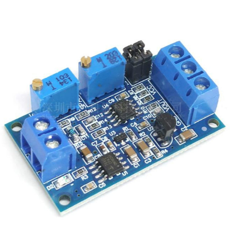 Módulo de corriente a voltaje 0 / 4-20mA a 0-3.3V5V10V Transmisor de voltaje Adaptador de acondicionamiento de conversión de señal, 0 / 4-20mA to 0-3.3V5V10V