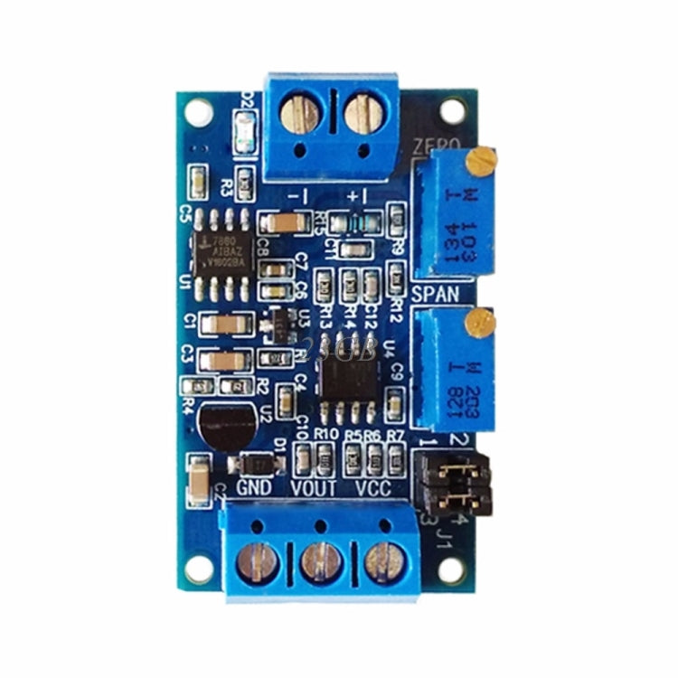 Módulo de corriente a voltaje 0 / 4-20mA a 0-3.3V5V10V Transmisor de voltaje Adaptador de acondicionamiento de conversión de señal, 0 / 4-20mA to 0-3.3V5V10V
