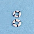 Material para modelo de playa, mini salvavidas, 2 uds.