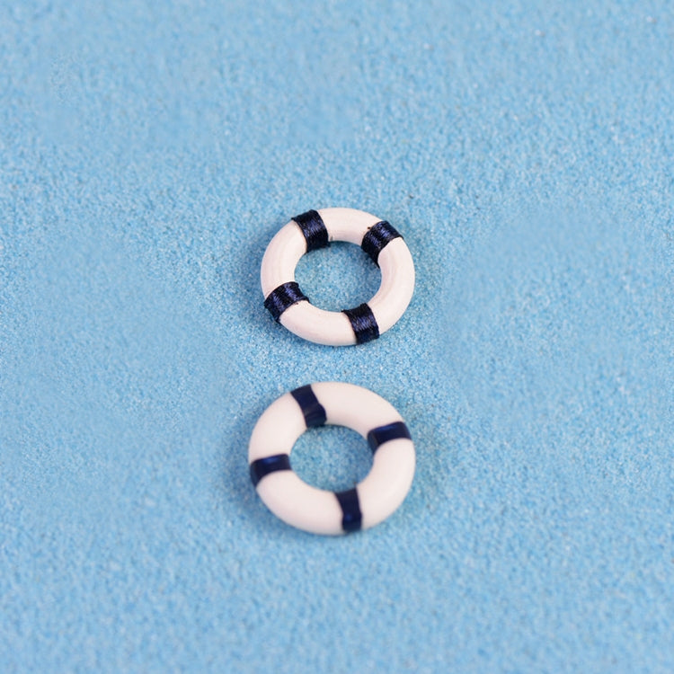 Material para modelo de playa, mini salvavidas, 2 uds.