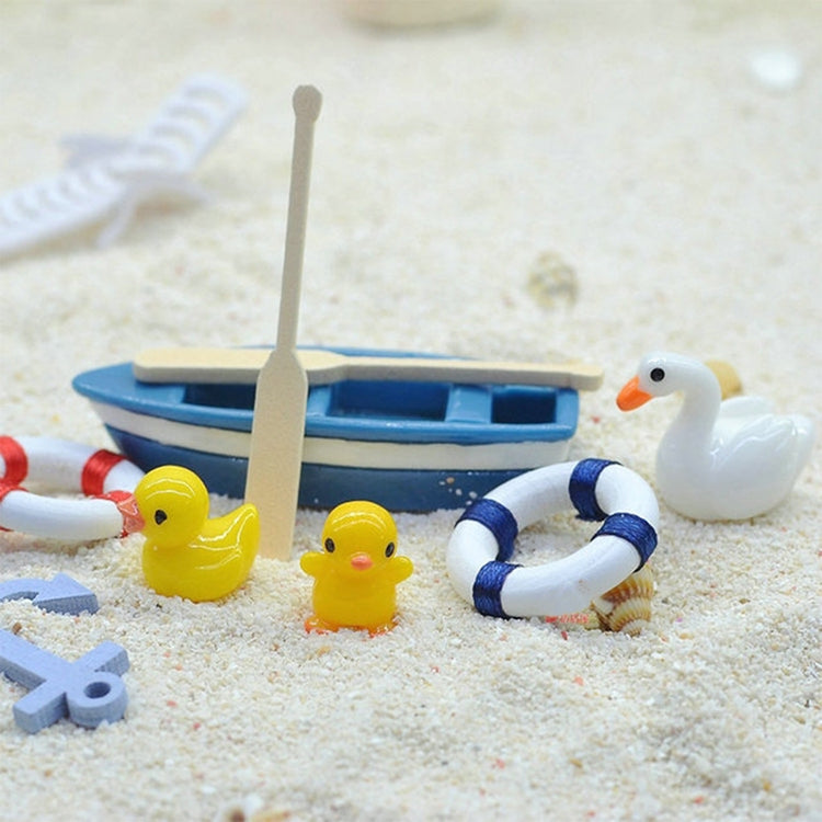 Material para modelo de playa, mini salvavidas, 2 uds.