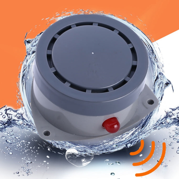 Detector impermeable de fugas y desbordamiento de agua con alarma rápida de sonido y luz