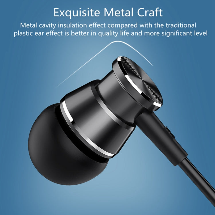 Langsdom M305 auriculares bajos para teléfono auriculares internos de Metal de 3,5mm con micrófono HD para xiaomi iPhone Samsung