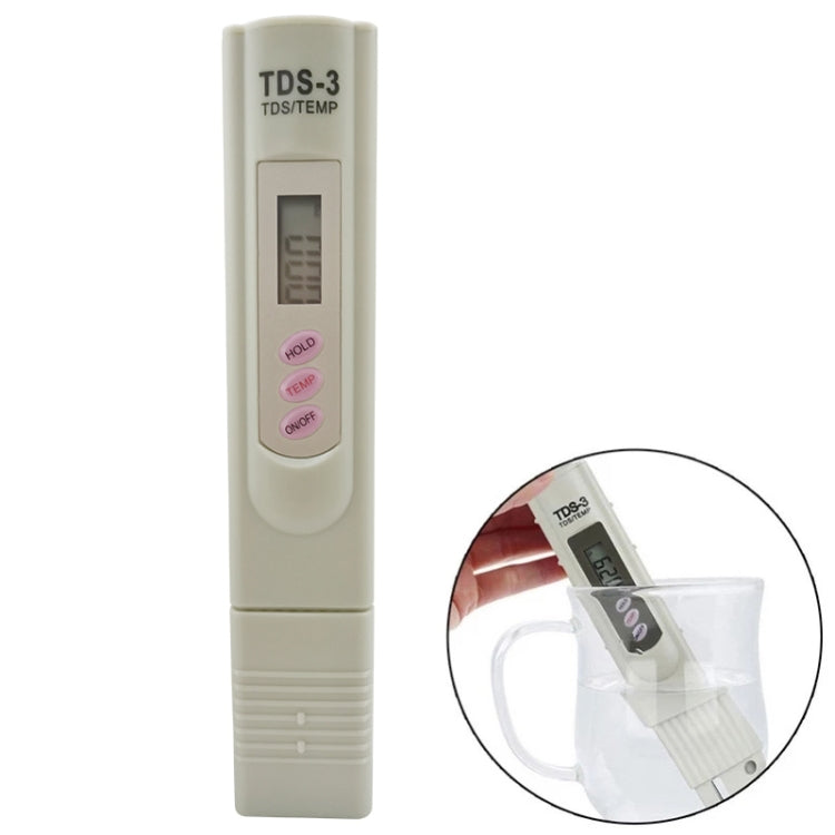 Medidor Digital TDS, probador de filtro, probador de pureza de calidad del agua, herramienta de prueba de minerales de agua potable
