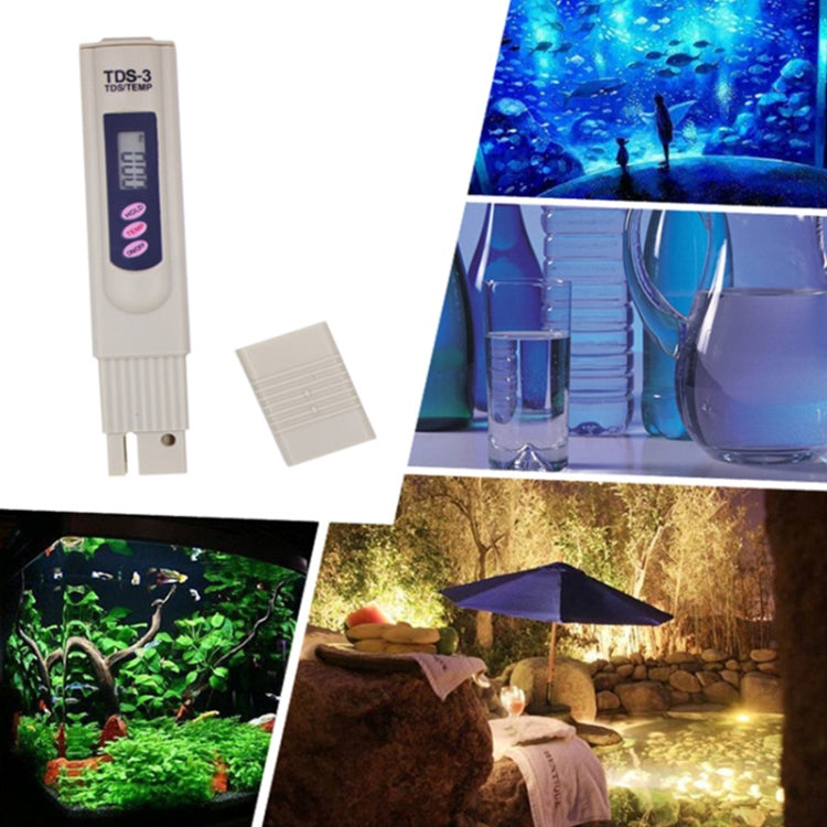 Medidor Digital TDS, probador de filtro, probador de pureza de calidad del agua, herramienta de prueba de minerales de agua potable