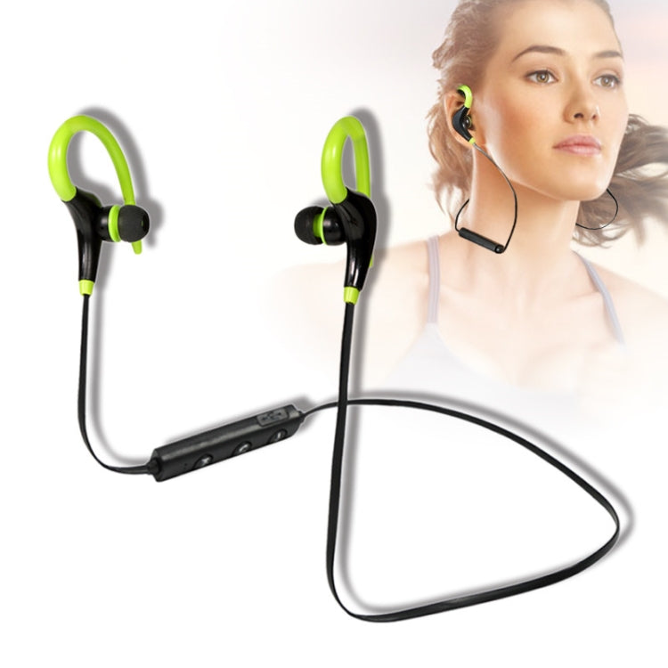 AiWei BT-01 Auricular inalámbrico Bluetooth con gancho para micrófono Auricular deportivo