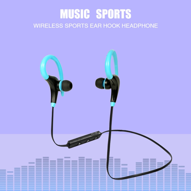 AiWei BT-01 Auricular inalámbrico Bluetooth con gancho para micrófono Auricular deportivo