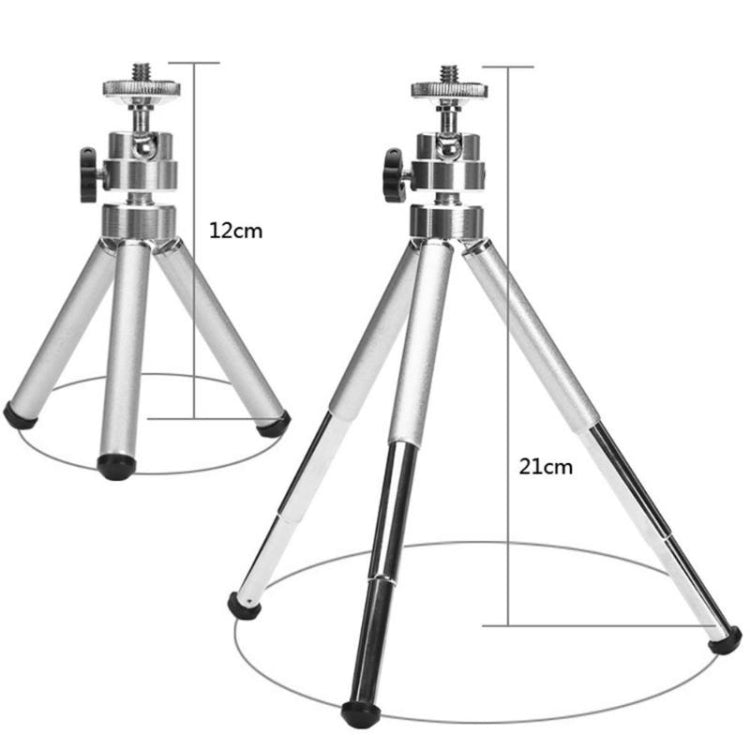 Mini trípode de escritorio telescópico portátil, mesa para cámara DSLR, soporte para trípode para cámara Digital, deporte DV