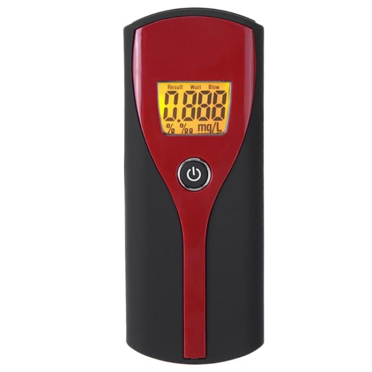 Probador de alcohol en el aliento digital W637 Detector analizador de alcoholímetro de fácil uso con pantalla LCD