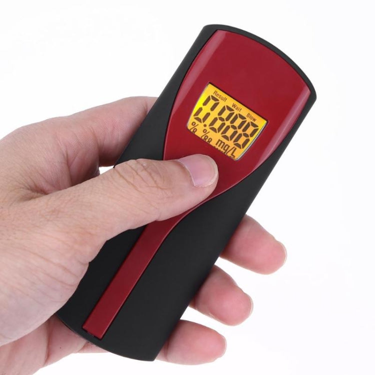 Probador de alcohol en el aliento digital W637 Detector analizador de alcoholímetro de fácil uso con pantalla LCD
