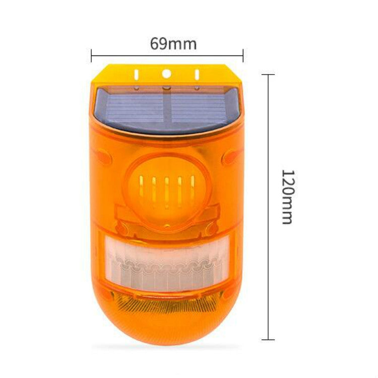 Luz de alarma Solar de 129dB, detección de movimiento humano, alarma de Control remoto, unidad antirrobo para granja, luz y sonido de objeto, N911E English, N911C English
