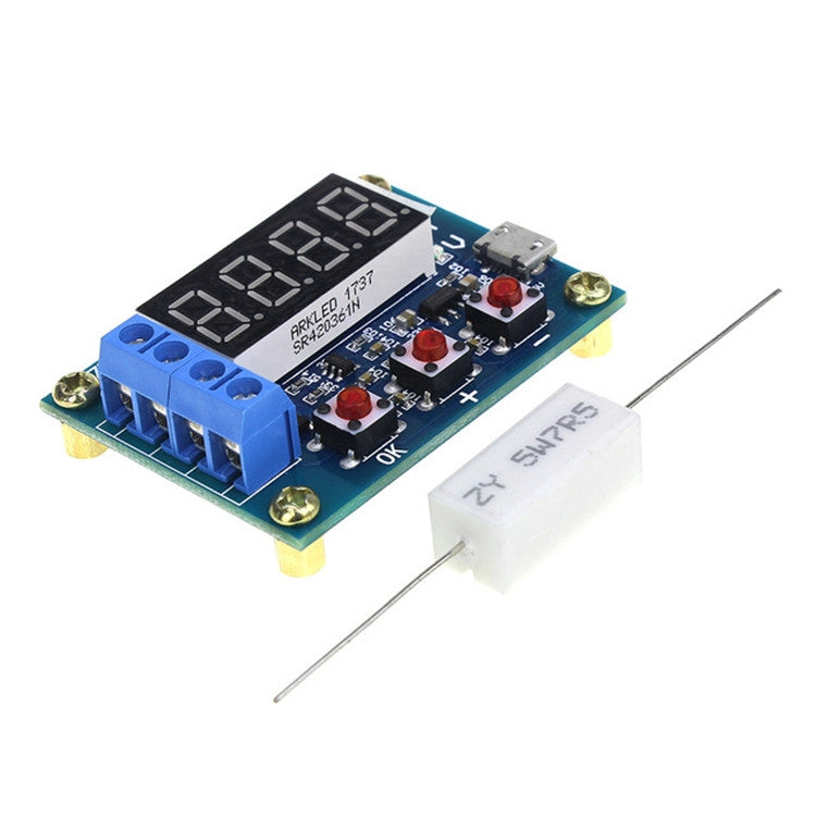Probador de capacidad de batería ZB2L3 1,2-12V 18650 Li-ion, medidor de capacidad de batería de plomo-ácido, Analizador de prueba de descarga, ZB2L3 Battery Capacity Tester