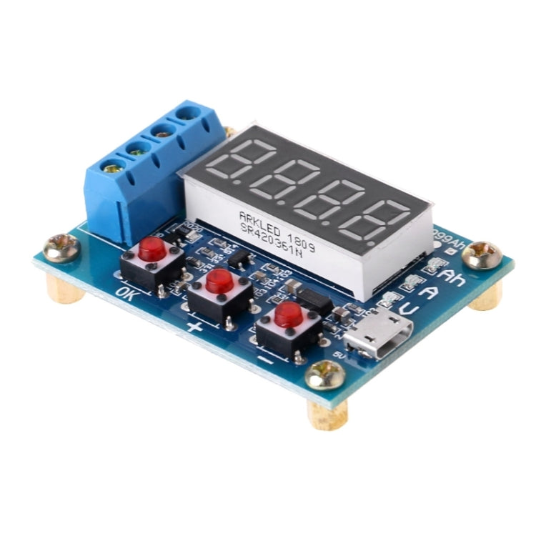 Probador de capacidad de batería ZB2L3 1,2-12V 18650 Li-ion, medidor de capacidad de batería de plomo-ácido, Analizador de prueba de descarga, ZB2L3 Battery Capacity Tester