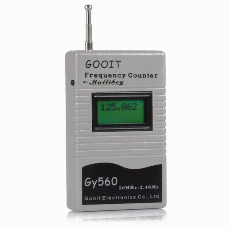 GY560 Medidor de frecuencia portátil Walkie-talkie Herramienta de medición de frecuencia