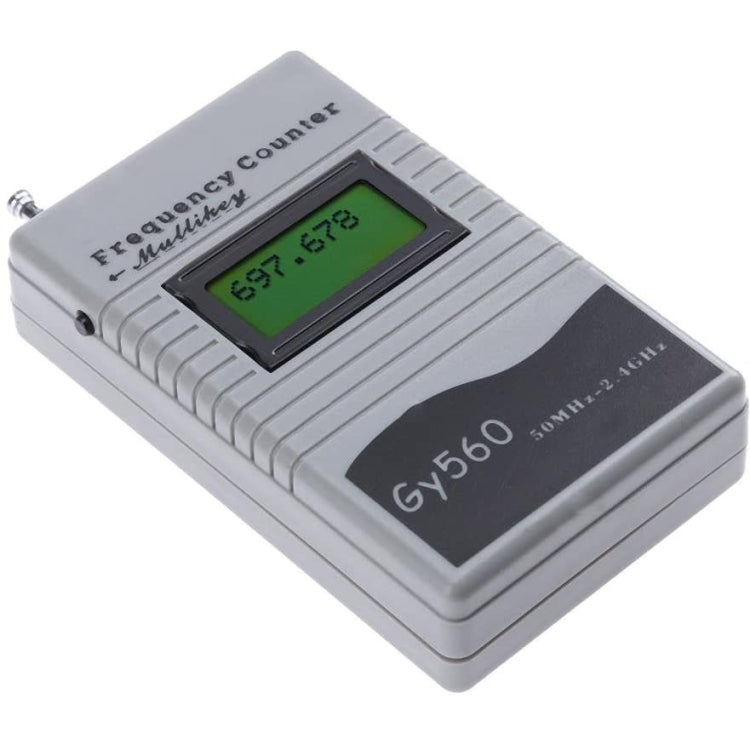 GY560 Medidor de frecuencia portátil Walkie-talkie Herramienta de medición de frecuencia