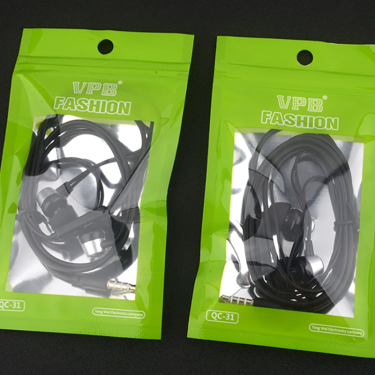 VPB S3 auriculares deportivos con cable Supergraves 3,5mm Crack auriculares con micrófono manos libres para Samsung MP3