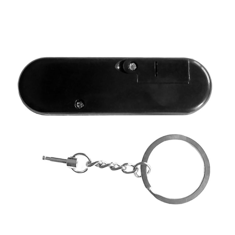 2 PCS 120dB Dispositivo anti-violación de autodefensa Altavoces duales Alarma fuerte Seguridad Llavero de seguridad personal, entrega de color aleatorio