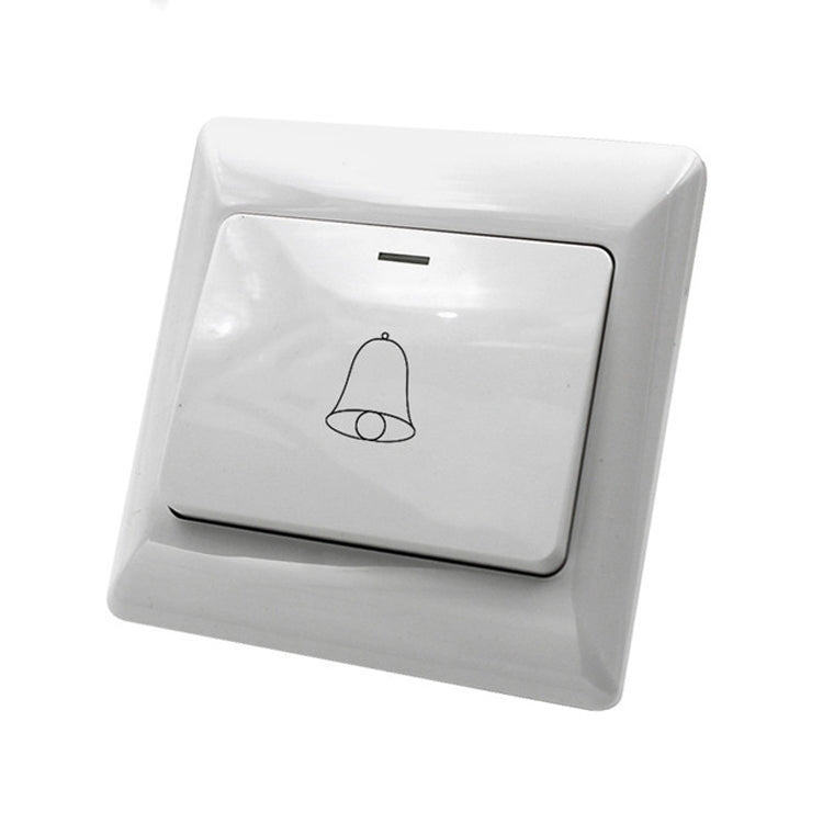 Interruptor de timbre A6-M Botón de timbre con cable oculto, CC 12 V