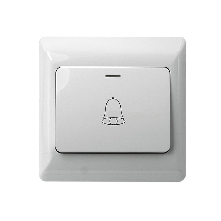 Interruptor de timbre A6-M Botón de timbre con cable oculto, CC 12 V