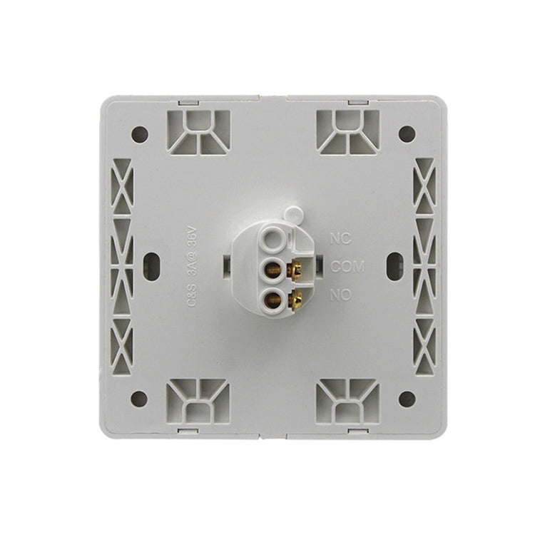 Interruptor de timbre A6-M Botón de timbre con cable oculto, CC 12 V