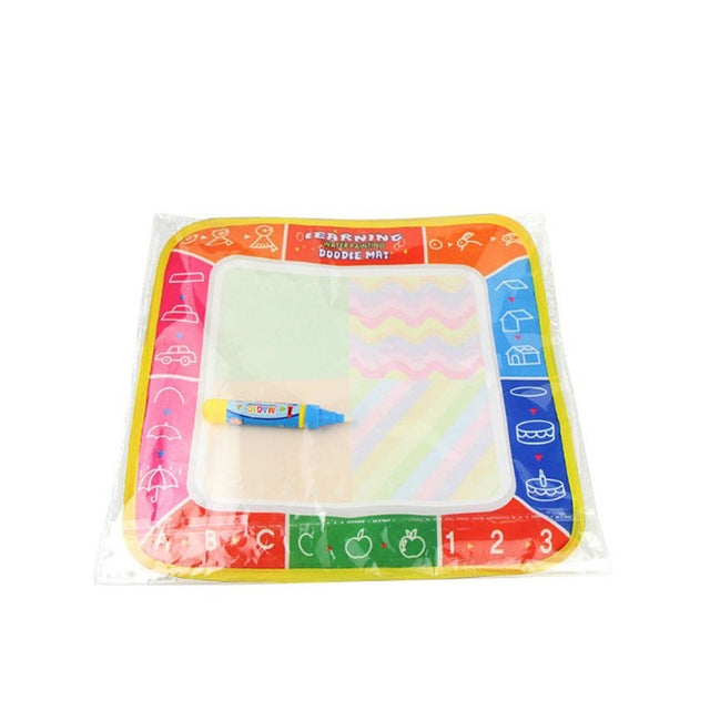 3 PCS Magic Graffiti Water Writing Cloth Tablero de dibujo plegable para niños con bolígrafo, Tamaño: 29 cm x 29 cm