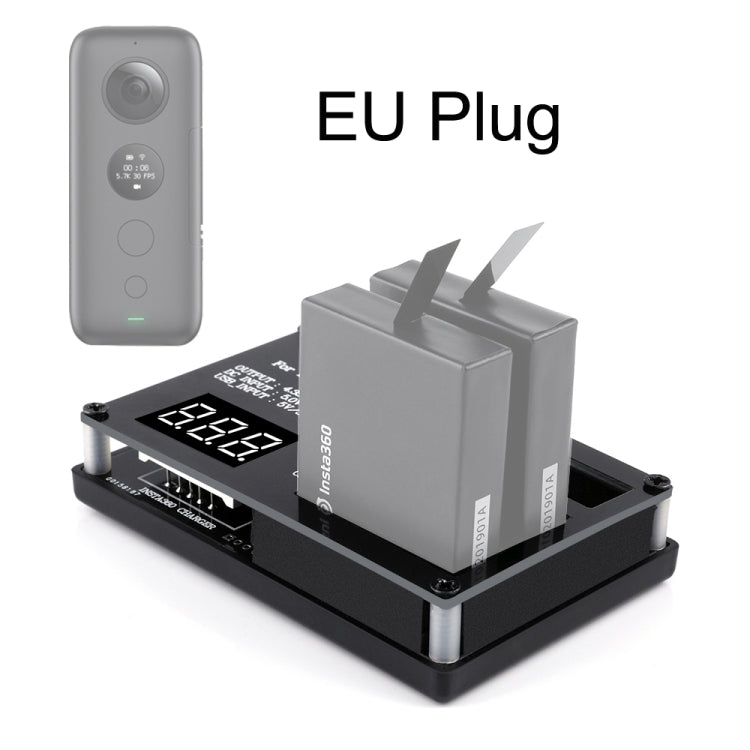 Cargador de batería Micro USB 3 PCS para cámara panorámica Insta360 ONE X