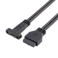50CM USB3.0 20P a USB tipo-c chasis madre PCI Bit cable deflector