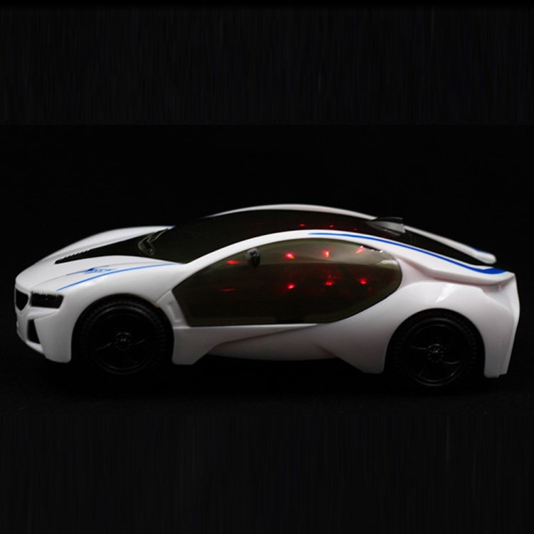 Juguete eléctrico estilo superdeportivo 3D con luces de rueda, música, canto, regalo para niños y niñas, eléctrico Universal, 3D Supercar Electric Toy
