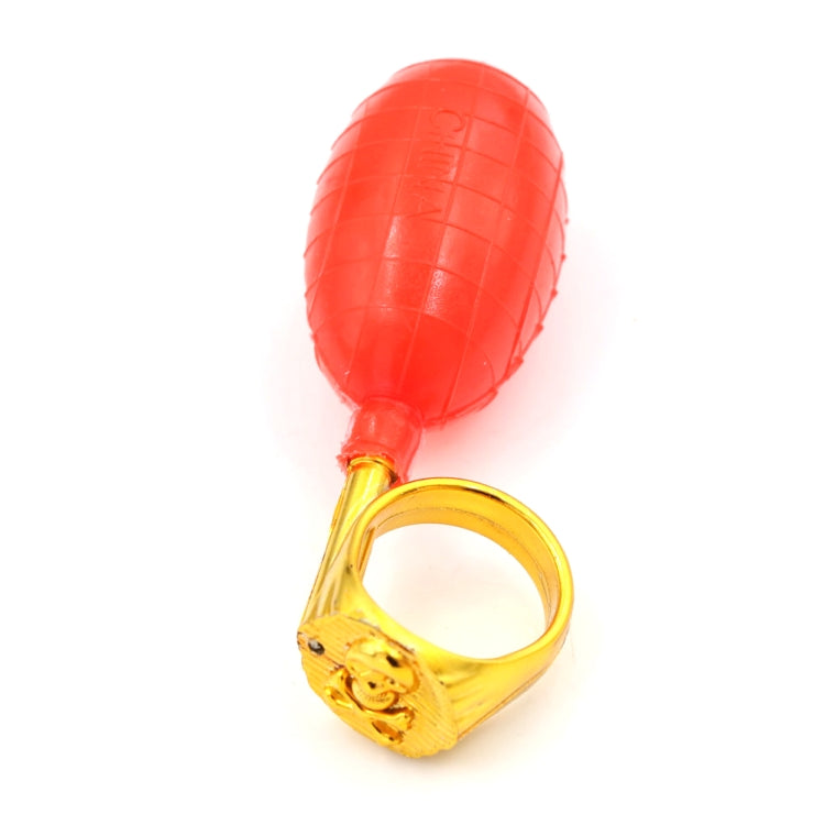 Juguete de broma con anillo de pulverización de agua complicado de 3 piezas, Tricky Water Spray Ring