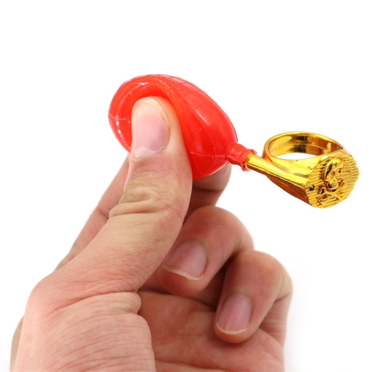 Juguete de broma con anillo de pulverización de agua complicado de 3 piezas, Tricky Water Spray Ring