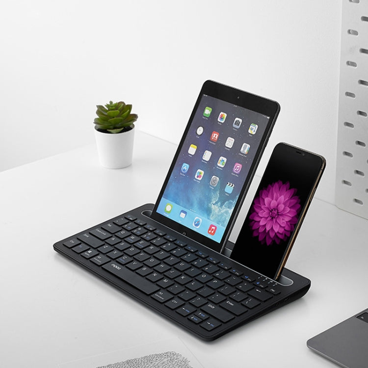 Rapoo XK100 Teclado inalámbrico Bluetooth para oficina y negocios de 78 teclas