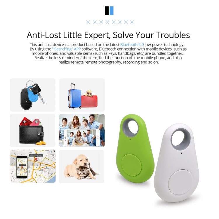Keyfinder Wallet Dog Cat niños Localizador GPS llavero perdido anti Búsqueda inteligente Bluetooth Tracker Tag, Smart Search Black, Smart Search Blue, Smart Search Green, Smart Search Red, Smart Search White