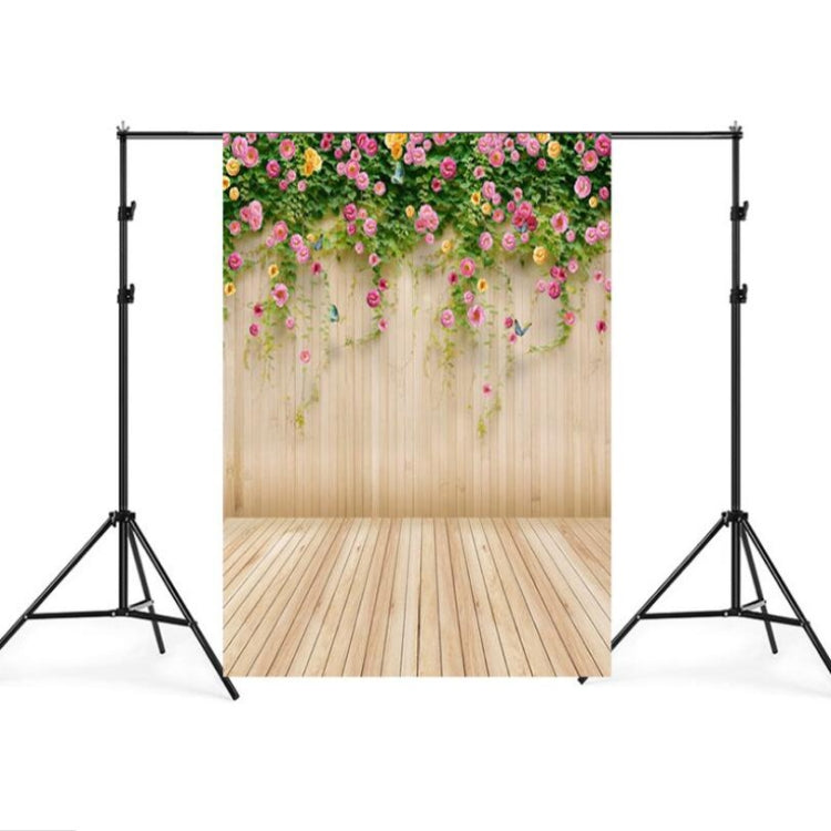 1,5 m x 2,1 m simulación de tablón de madera flor pared foto accesorios fotografía telón de fondo