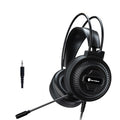 PANTSAN PSH-400 Auriculares con cable RGB luminosos montados en la cabeza para computadora USB, 3.5mm Single Plug, 3.5mm Black, 3.5mm Pink, 3.5mm White, 3.5mm Pink+Cat Ear, 7.1 USB