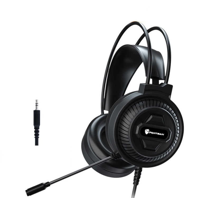 PANTSAN PSH-400 Auriculares con cable RGB luminosos montados en la cabeza para computadora USB, 3.5mm Single Plug, 3.5mm Black, 3.5mm Pink, 3.5mm White, 3.5mm Pink+Cat Ear, 7.1 USB