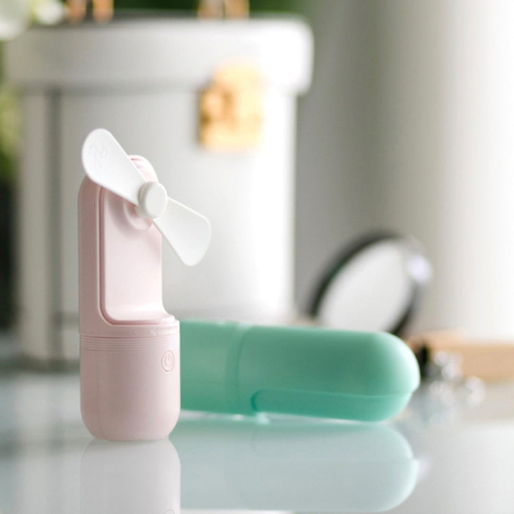 Mini ventilador plegable de mano con carga USB, ventilador de escritorio