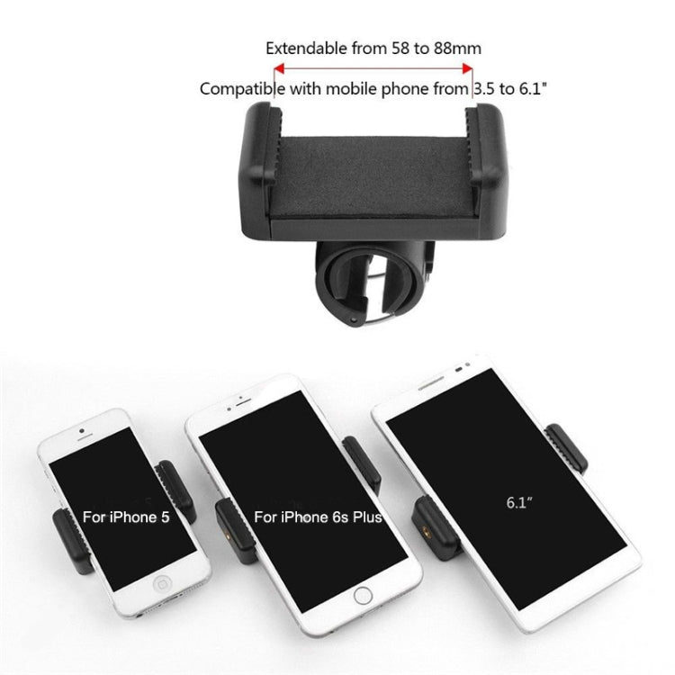 Clip de bloqueo para teléfono selfie Stick Clip para teléfono de bicicleta