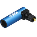 Adaptador audio del cabezal de conversión de fibra óptica de puerto cuadrado a puerto cuadrado EMK