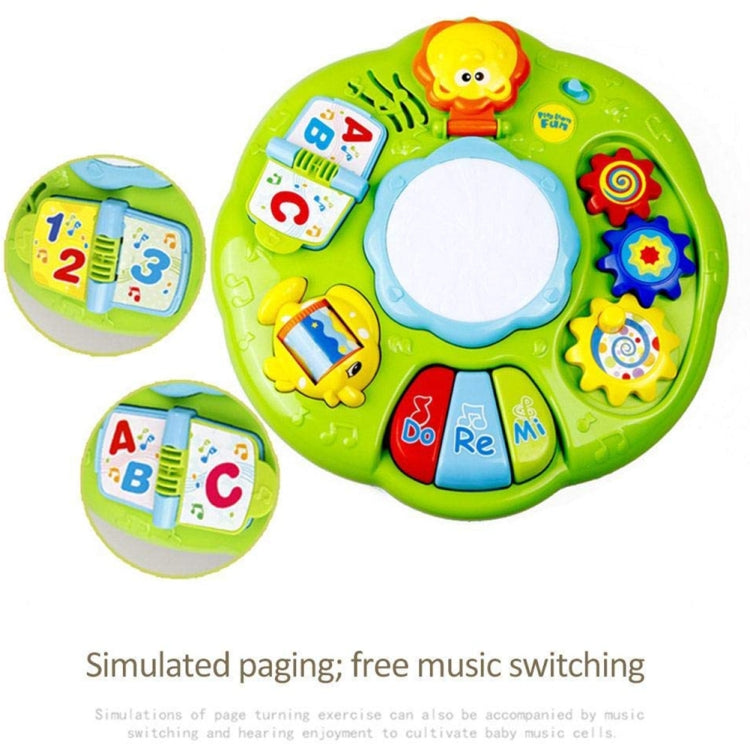 Baterías de mano con iluminación multifunción, juguetes de música eléctrica para niños