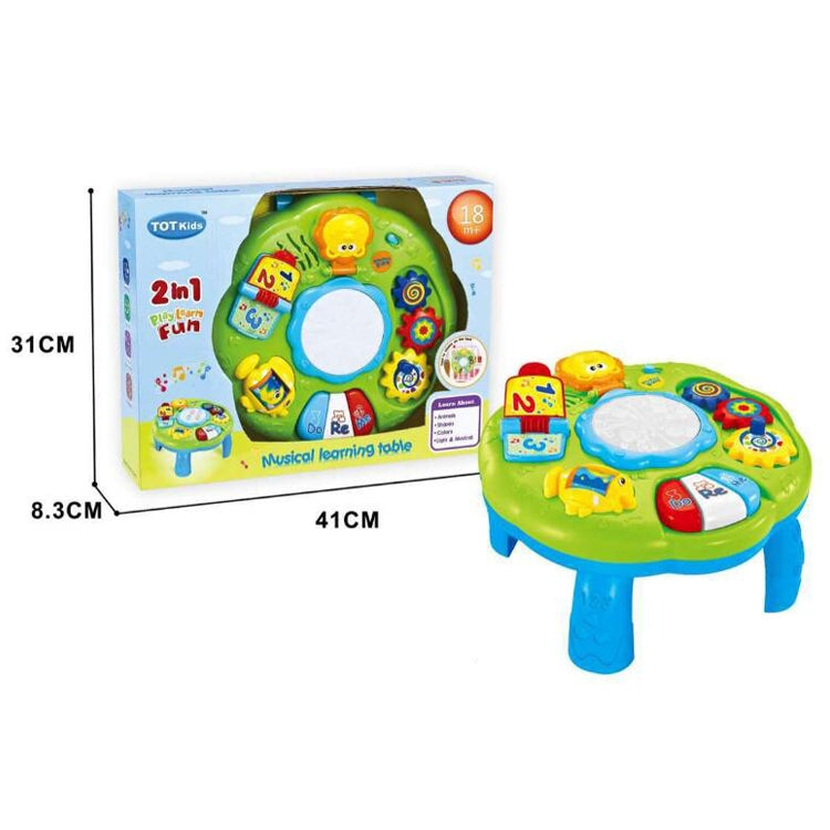 Baterías de mano con iluminación multifunción, juguetes de música eléctrica para niños