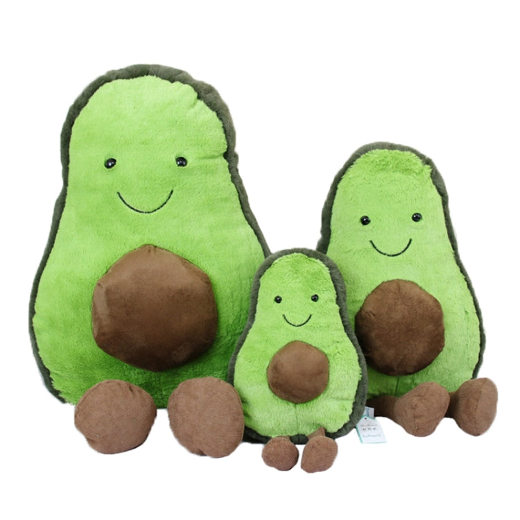 Almohada de peluche de aguacate de dibujos animados para niños, juguete de 22 ~ 45Cm, aguacate con pies, fruta, aguacate, almohada de peluche, juguete para regalo