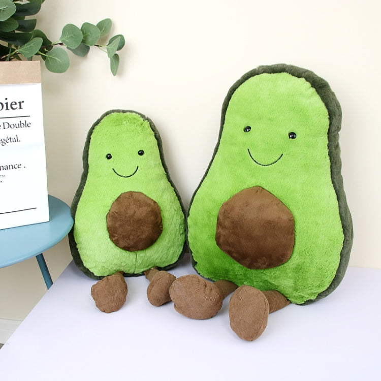 Almohada de peluche de aguacate de dibujos animados para niños, juguete de 22 ~ 45Cm, aguacate con pies, fruta, aguacate, almohada de peluche, juguete para regalo