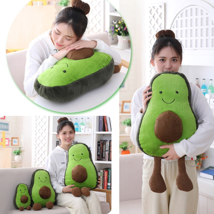 Almohada de peluche de aguacate de dibujos animados para niños, juguete de 22 ~ 45Cm, aguacate con pies, fruta, aguacate, almohada de peluche, juguete para regalo