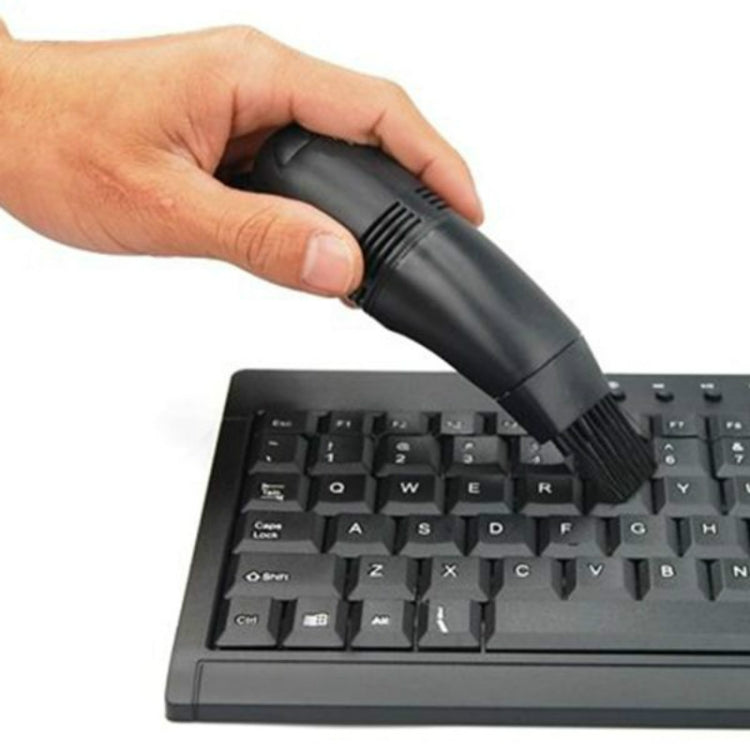 Mini aspirador de teclado de mesa de escritorio USB con cepillos