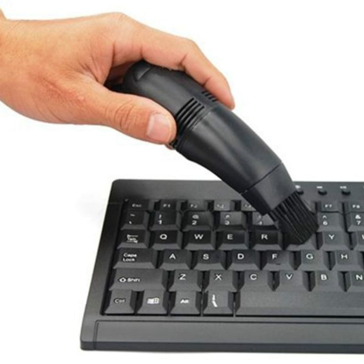 Mini aspirador de teclado de mesa de escritorio USB con cepillos