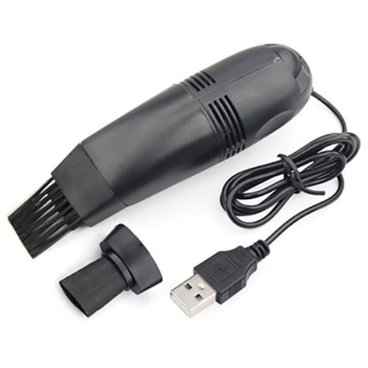 Mini aspirador de teclado de mesa de escritorio USB con cepillos