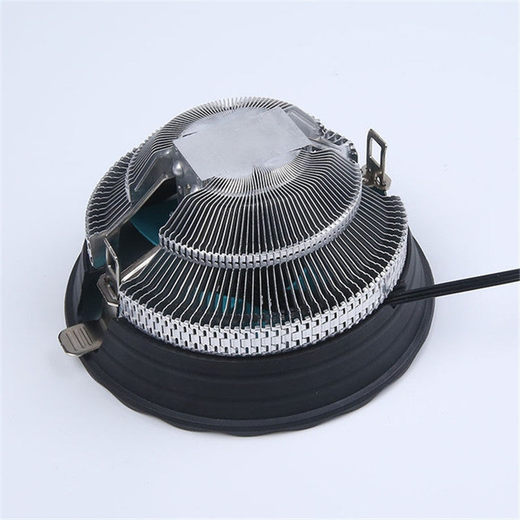 COOL STORM Ventilador de CPU silencioso para radiador de computadora de escritorio de 12 cm para Intel AMD